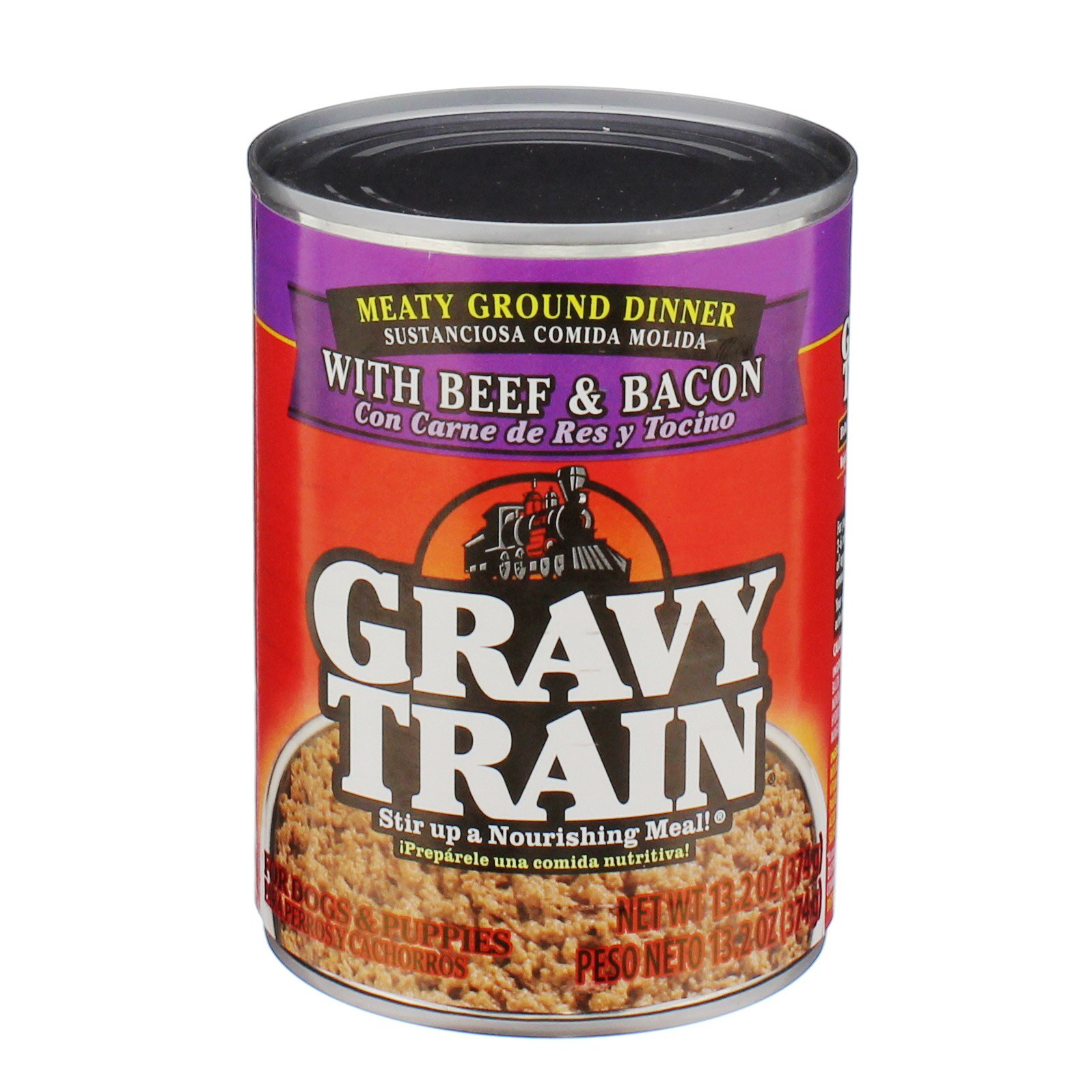 Gravy Train Beef and Bacon Dog And Puppy Food Shop Dogs at HEB