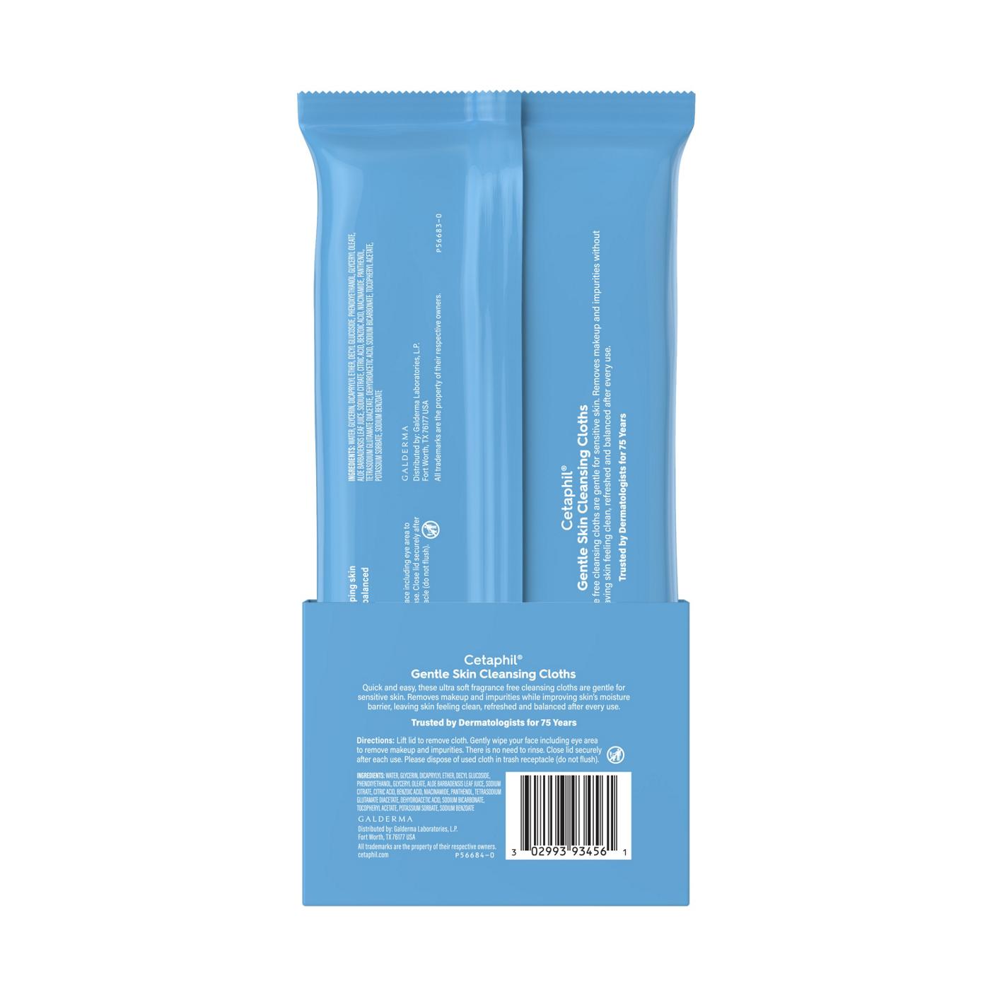 Cetaphil Gentle Skin Cleansing Cloths; image 2 of 2