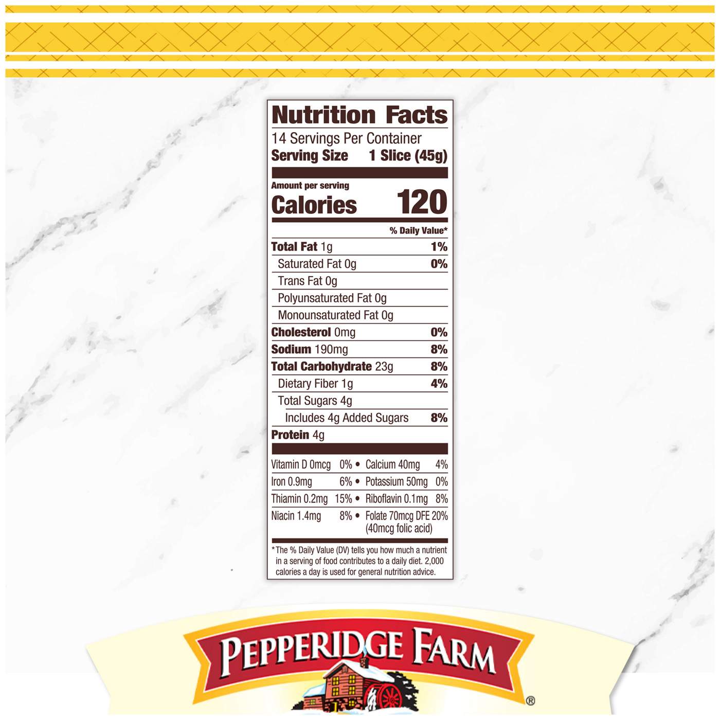 Pepperidge Farm Farmhouse Potato Bread; image 6 of 9