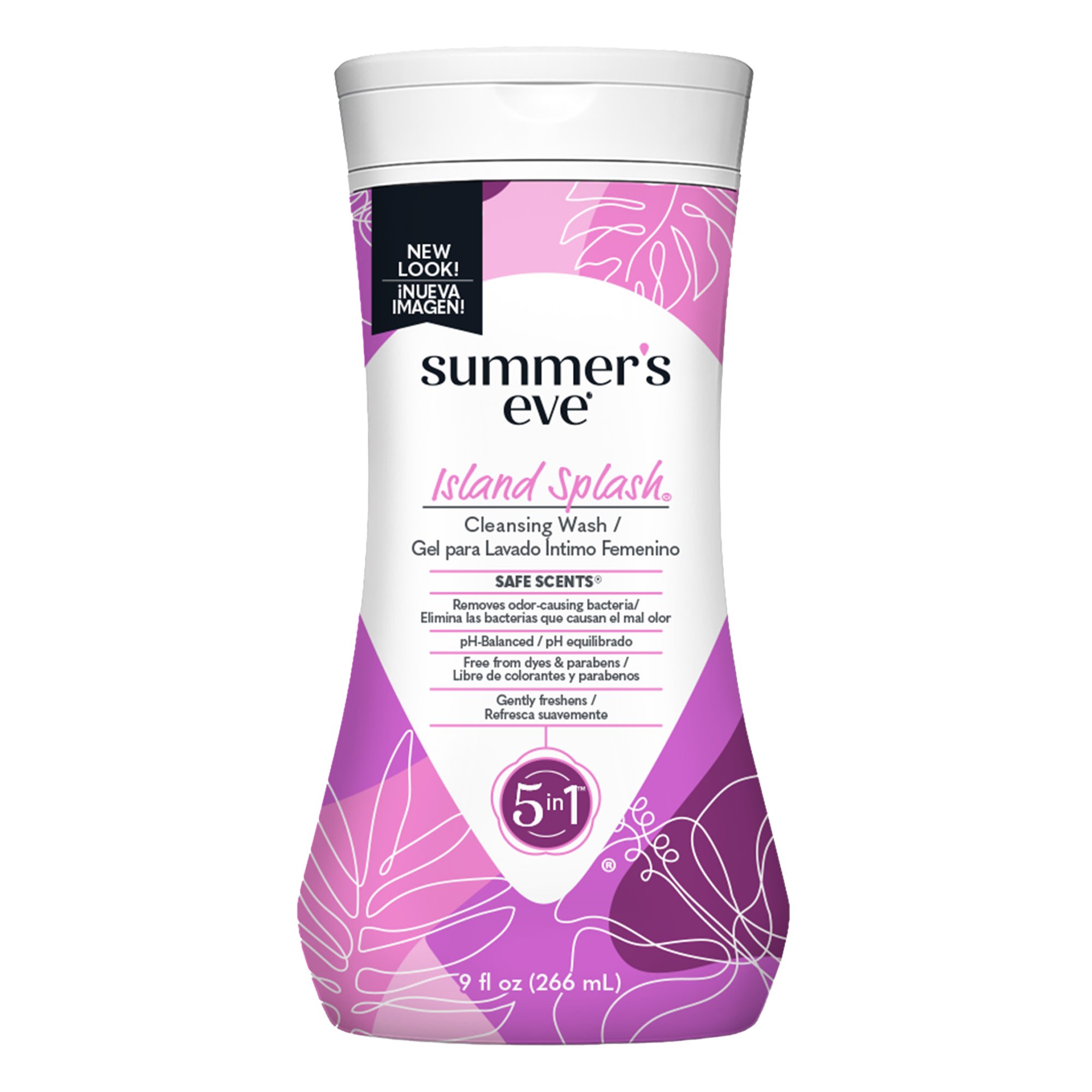 Summer's Eve Cleansing Wash Island Splash Shop Wipes & washes at HEB