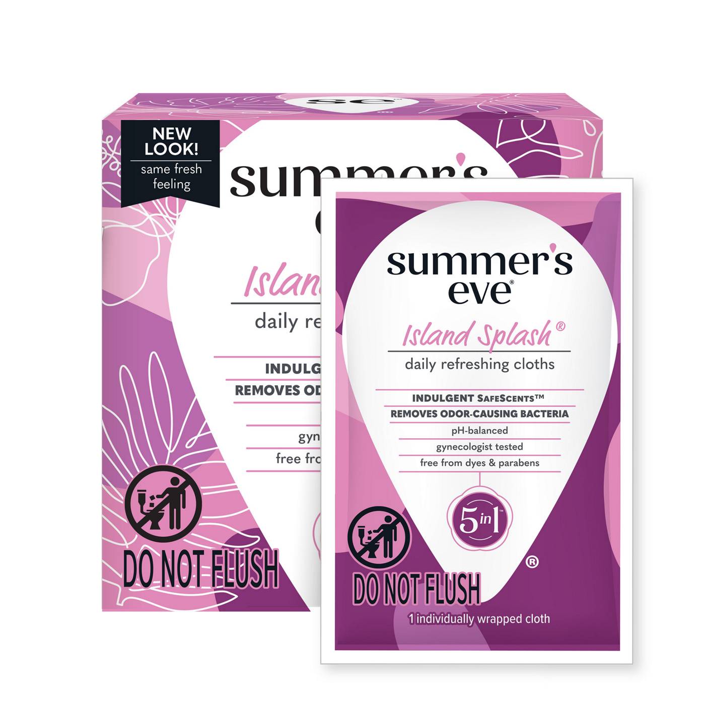 Summer's Eve Feminine Wipes - Island Splash; image 5 of 6