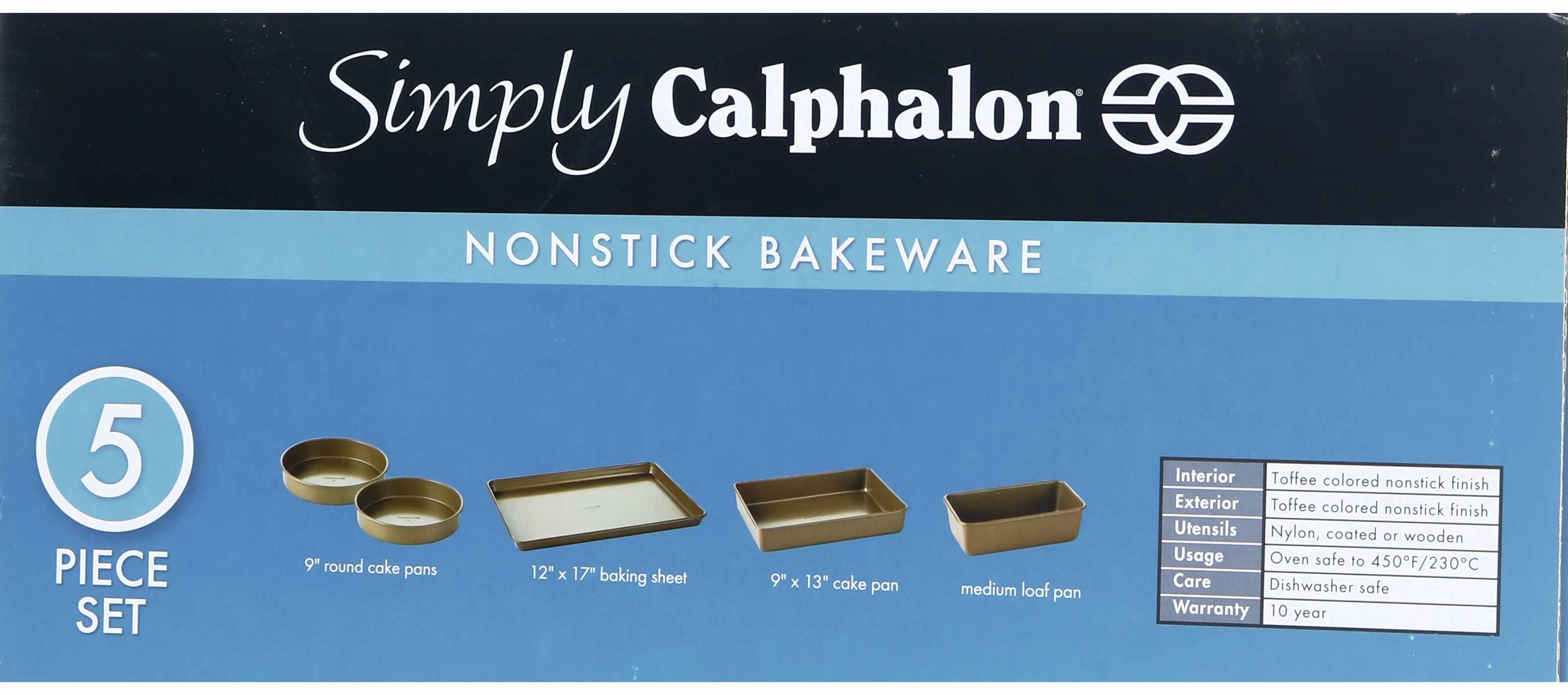 Calphalon Nonstick Bakeware 2-Piece Baking Sheet Set