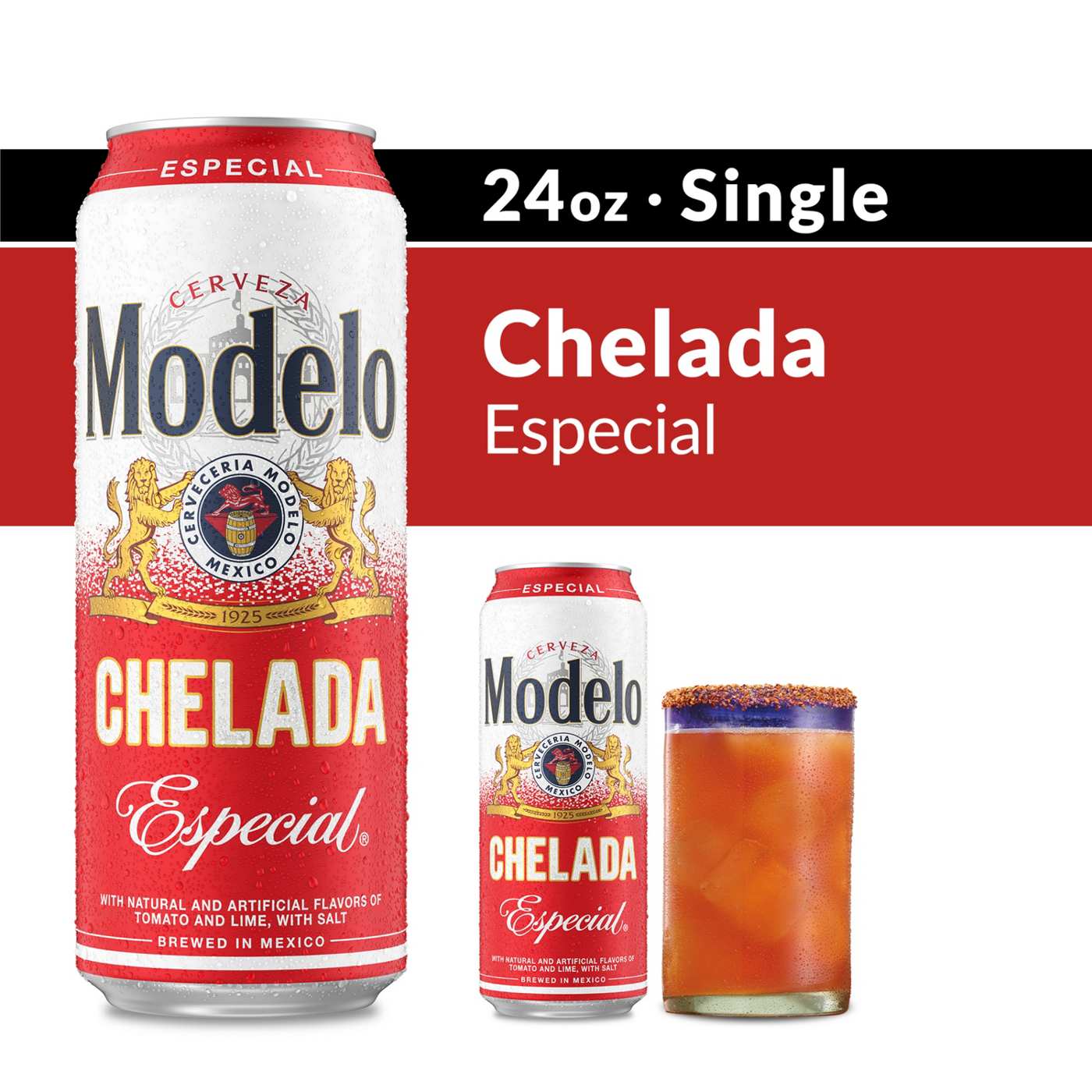 Modelo Chelada Especial Mexican Import Flavored Beer; image 2 of 3