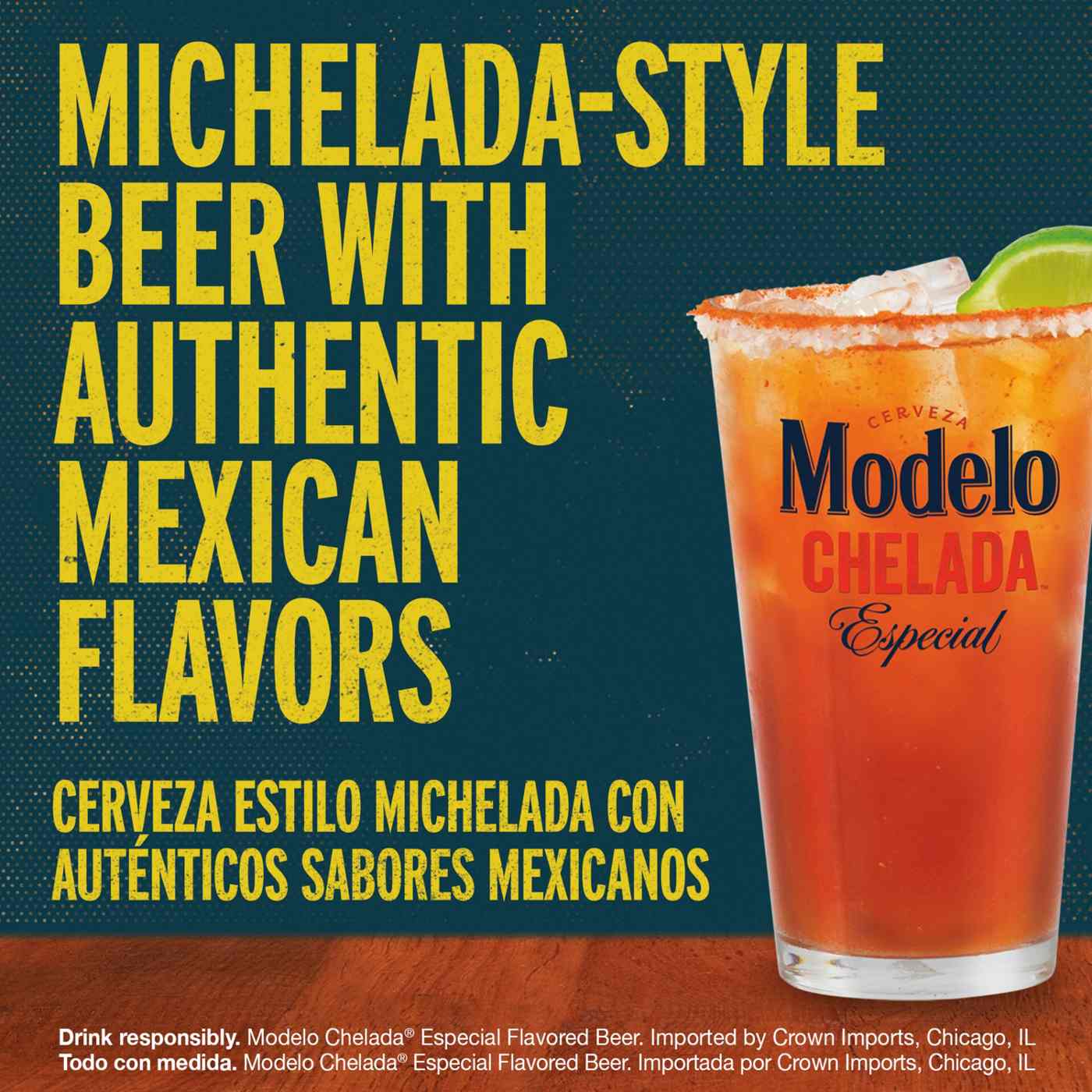 Modelo Chelada Mexican Import Flavored Beer 24 oz Can; image 9 of 9