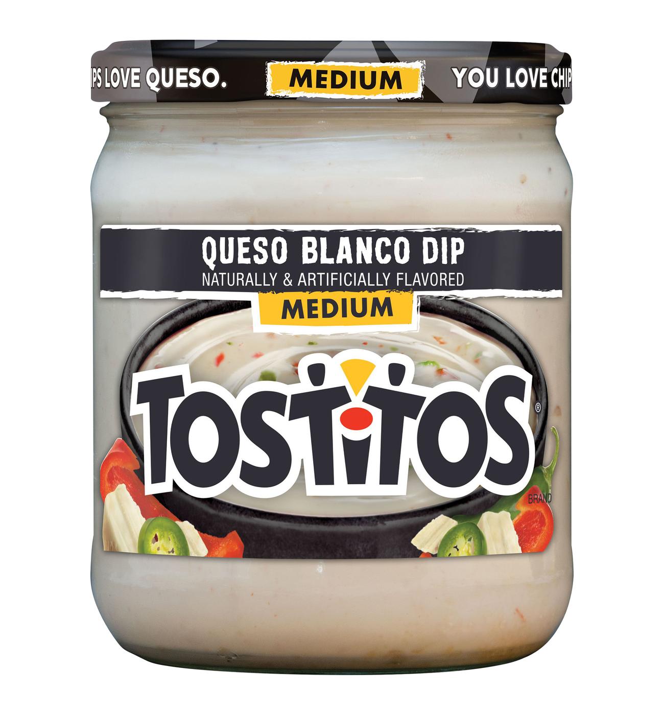 Tostitos Medium Queso Blanco Dip; image 1 of 3