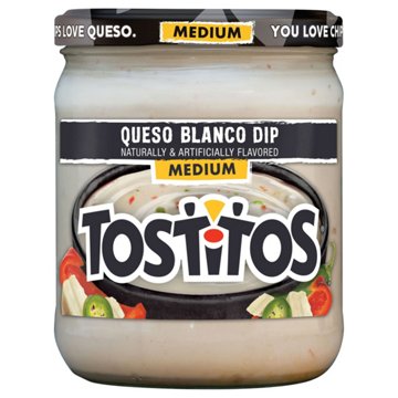 Tostitos Medium Queso Blanco Dip, 15 oz