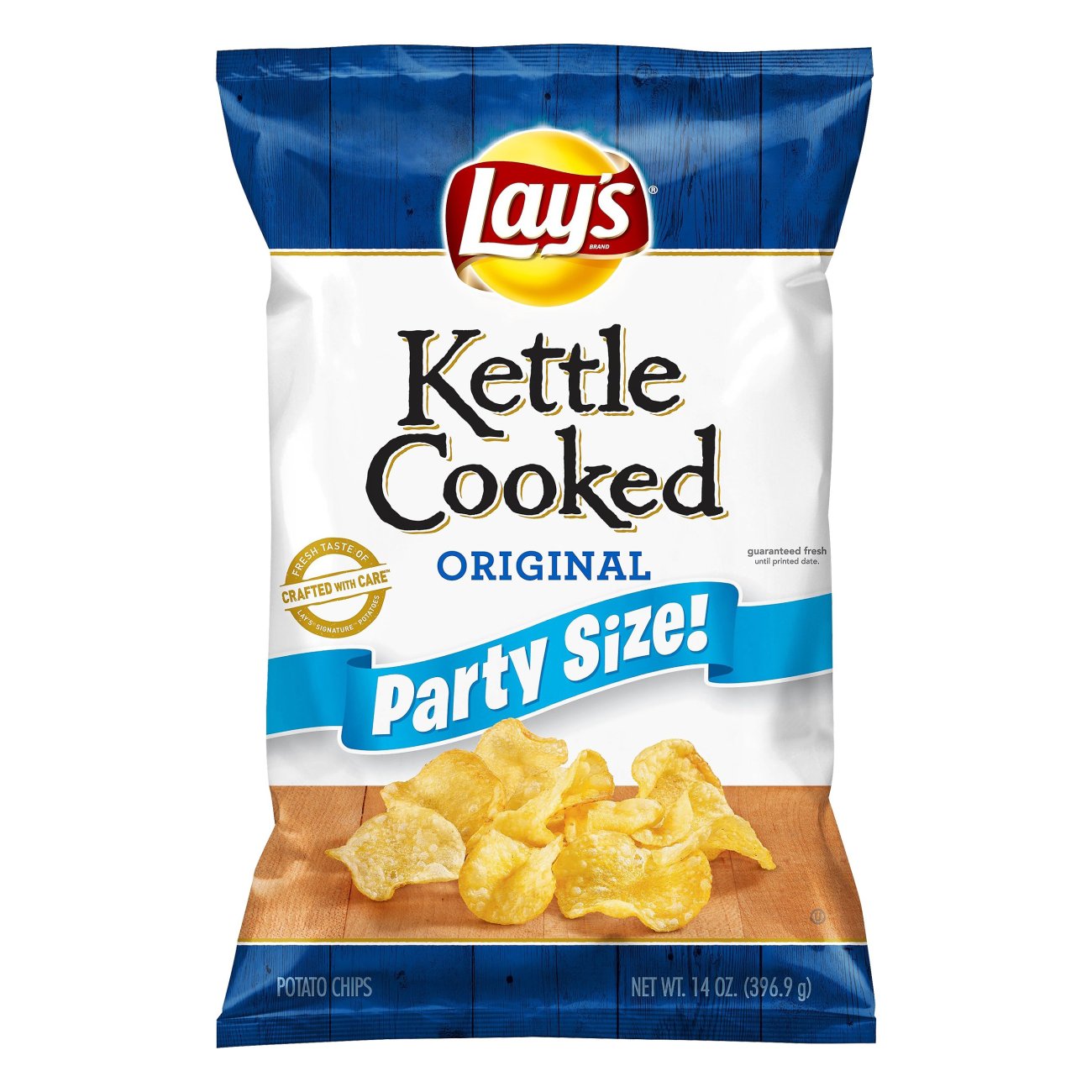 Lay's Kettle Cooked Original Flavored Potato Chips Party Size Shop
