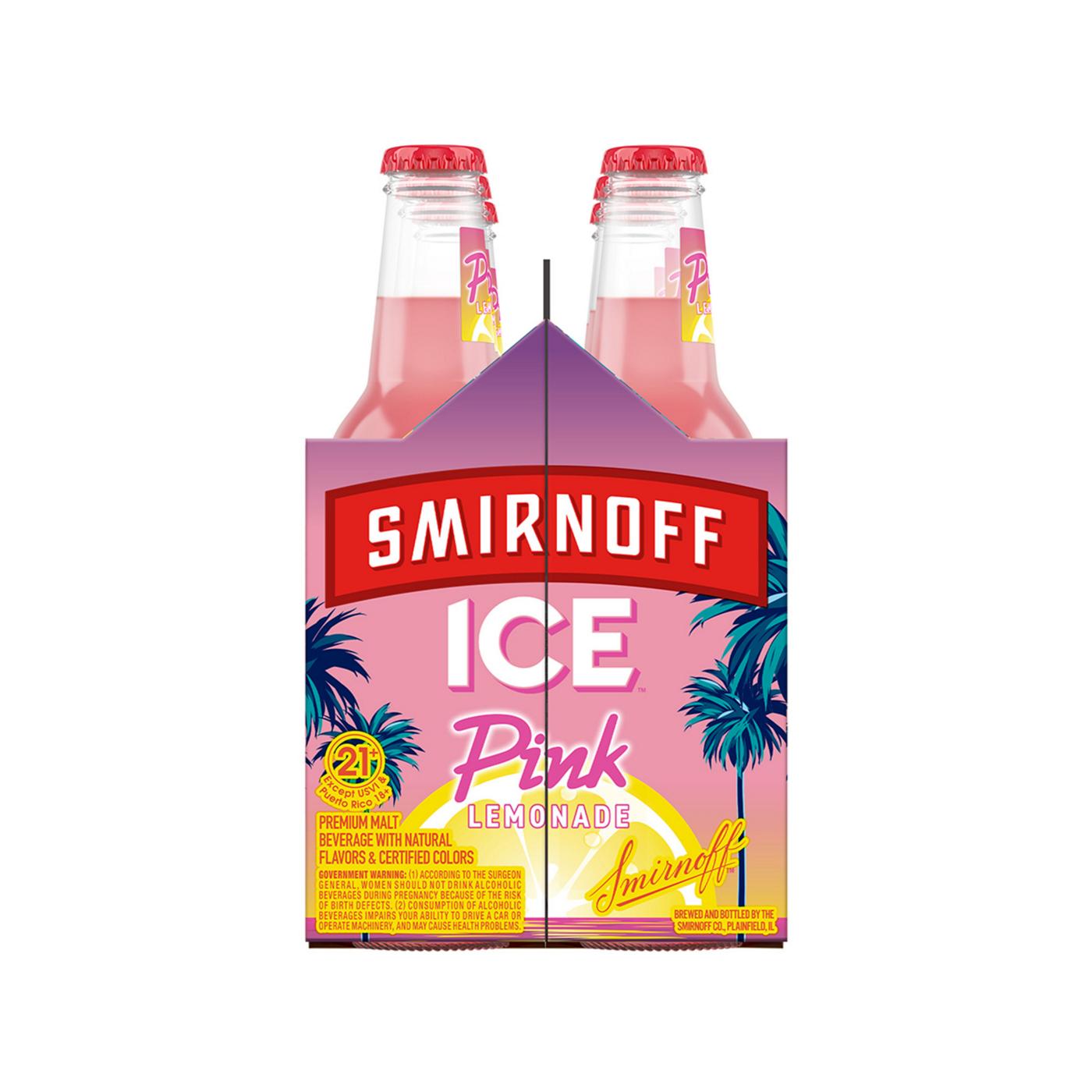 Smirnoff Ice Pink Lemonade; image 3 of 5