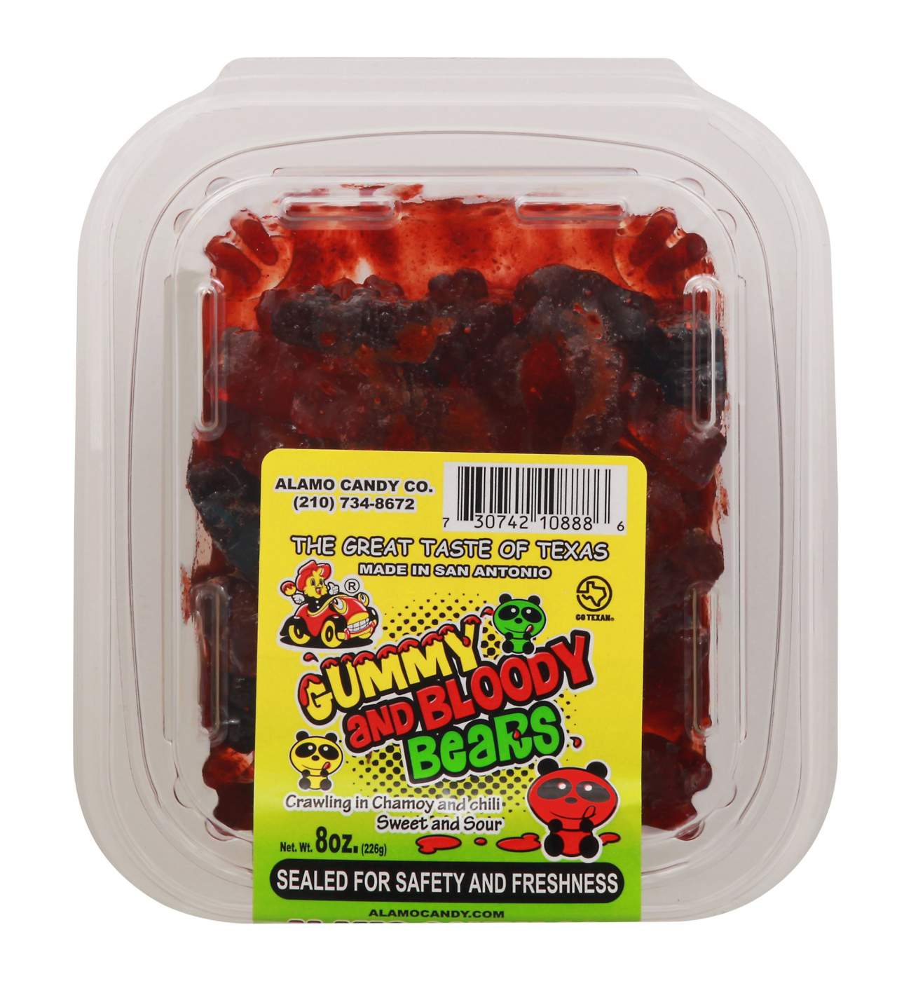 Alamo Candy Gummy and Bloody Gummy Bears; image 1 of 3