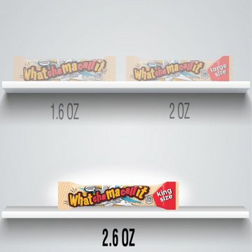 Whatchamacallit Chocolate, Caramel & Peanut Flavored Crisps Candy Bar - King Size