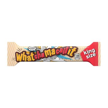 Whatchamacallit Chocolate, Caramel & Peanut Flavored Crisps Candy Bar - King Size