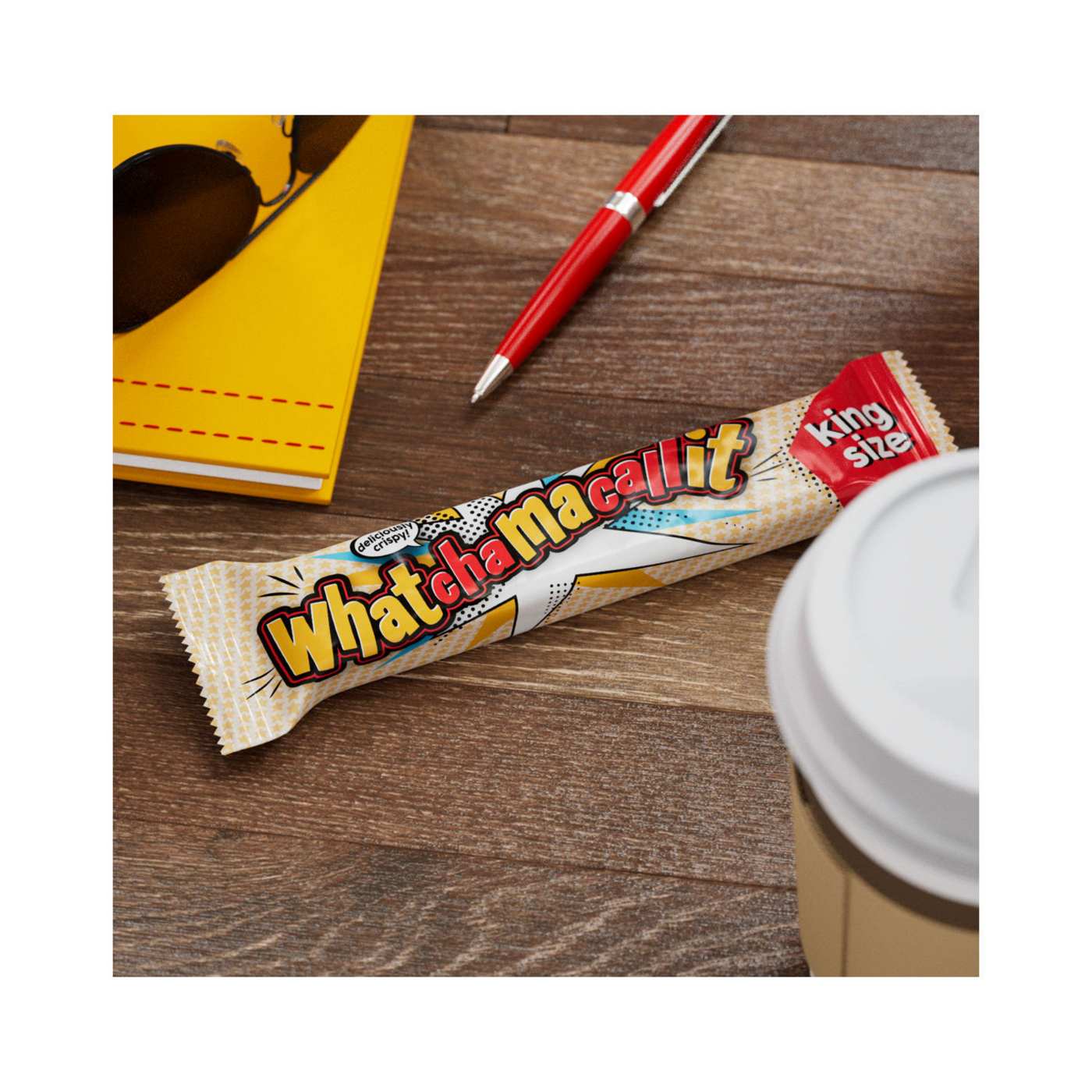 Whatchamacallit Chocolate Caramel & Peanut Crisps Candy Bar - King Size; image 6 of 7