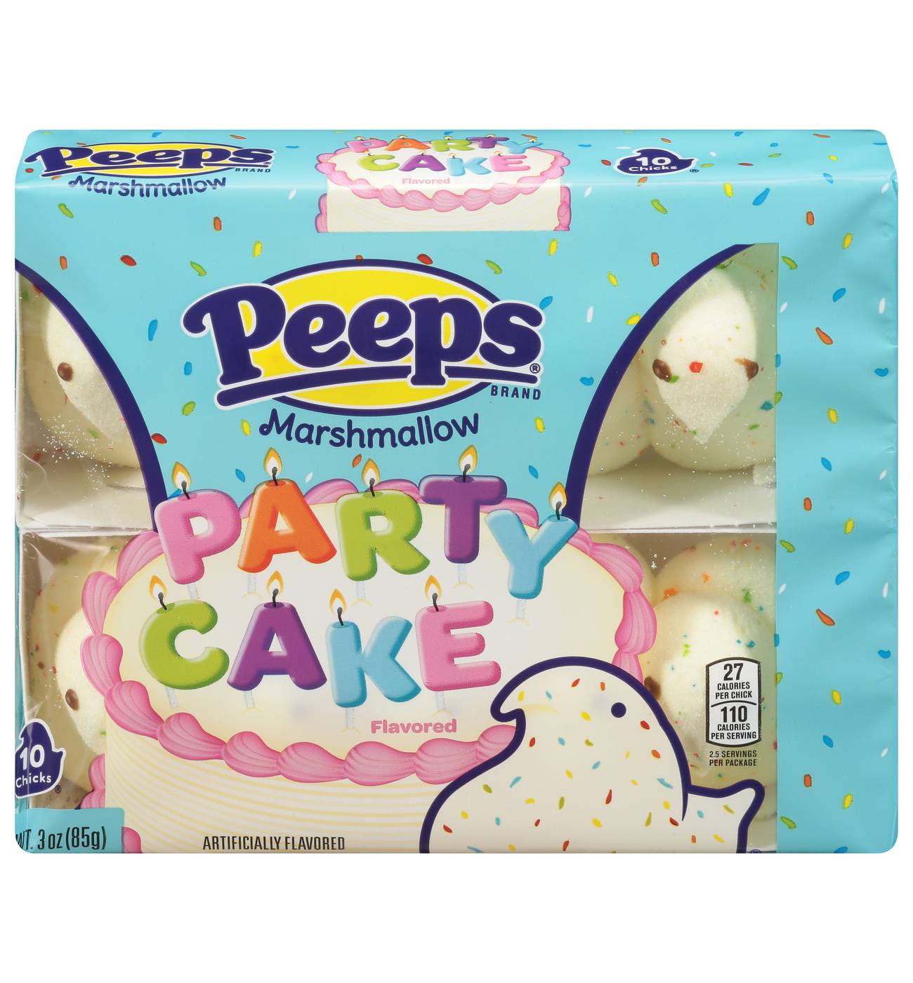 Peeps Party Cake Marshmallow Easter Chicks; image 1 of 2