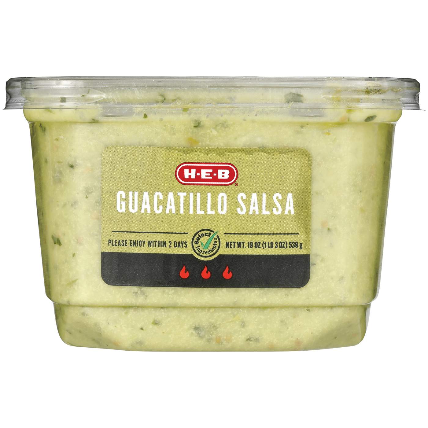 H-E-B Fresh Guacatillo Salsa - Spicy; image 1 of 2