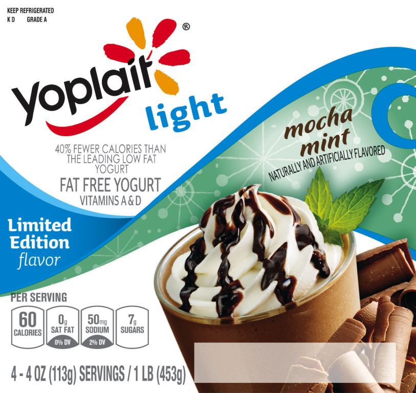 Yoplait Light Mocha Mint Yogurt Shop Yogurt at HEB
