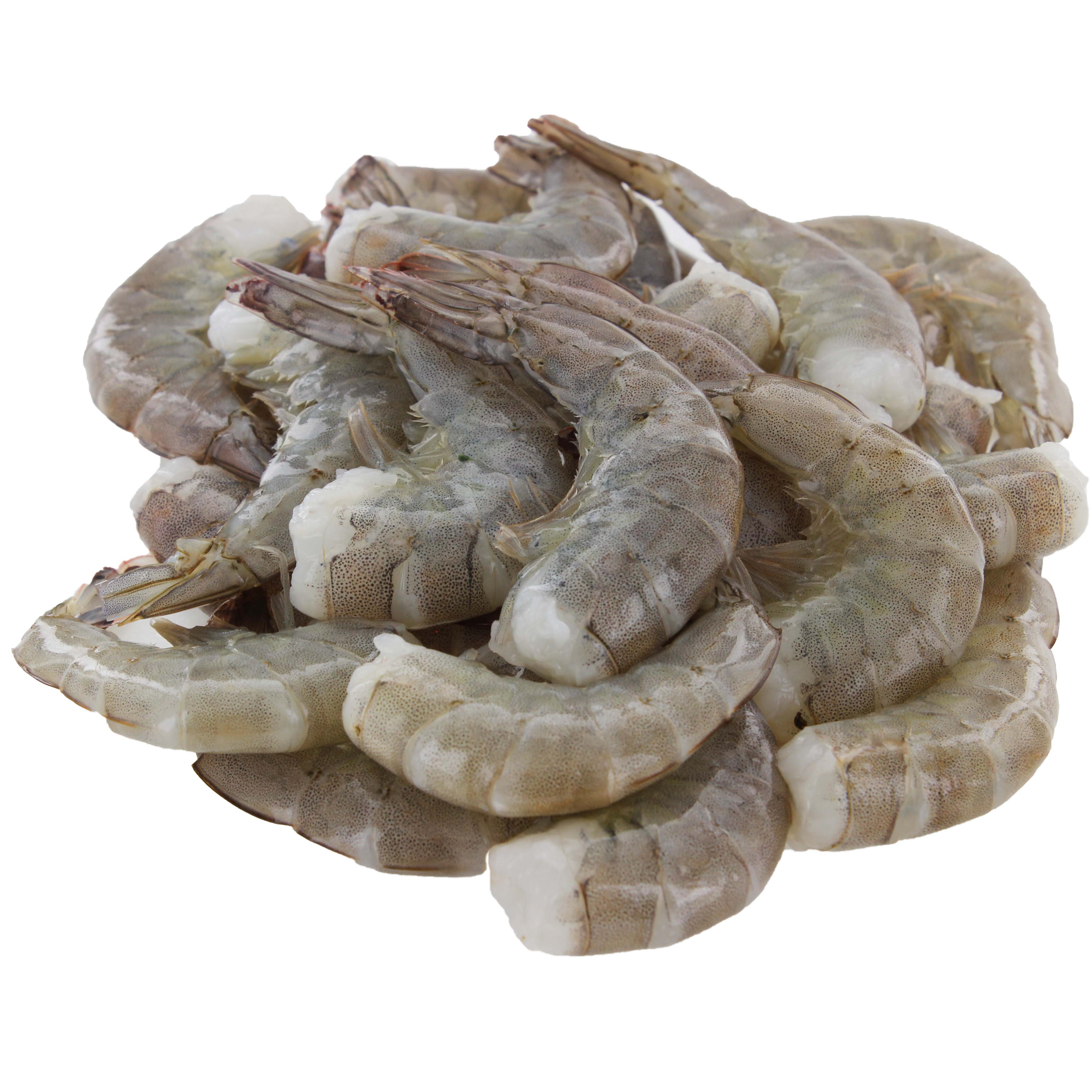 Previously Frozen Raw Shell On Farm Raised Texas White Shrimp 31 40 Ct