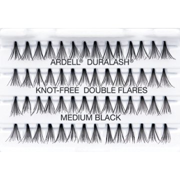 Ardell Individuals Knot Free Medium Black Double Flare Lashes, EACH