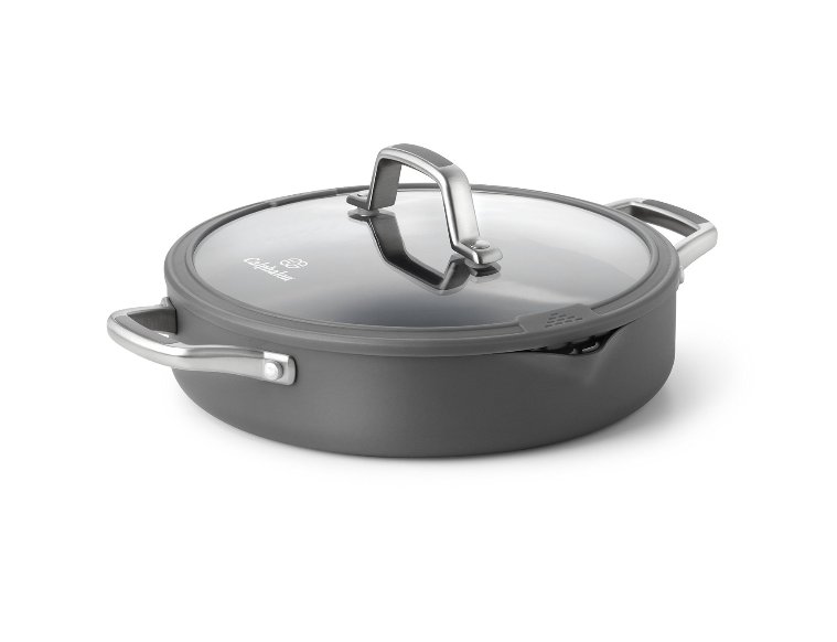 Simply Calphalon 3 QT Easy System Nonstick Sauteuse - Shop Stock Pots & Sauce  Pans at H-E-B