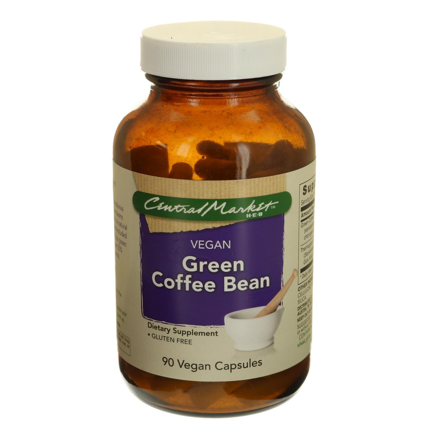 Central Market Green Coffee Bean Vegan Capsules; image 1 of 2