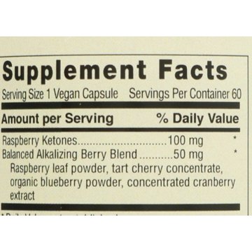 Central Market Raspberry Ketones Vegan Capsules