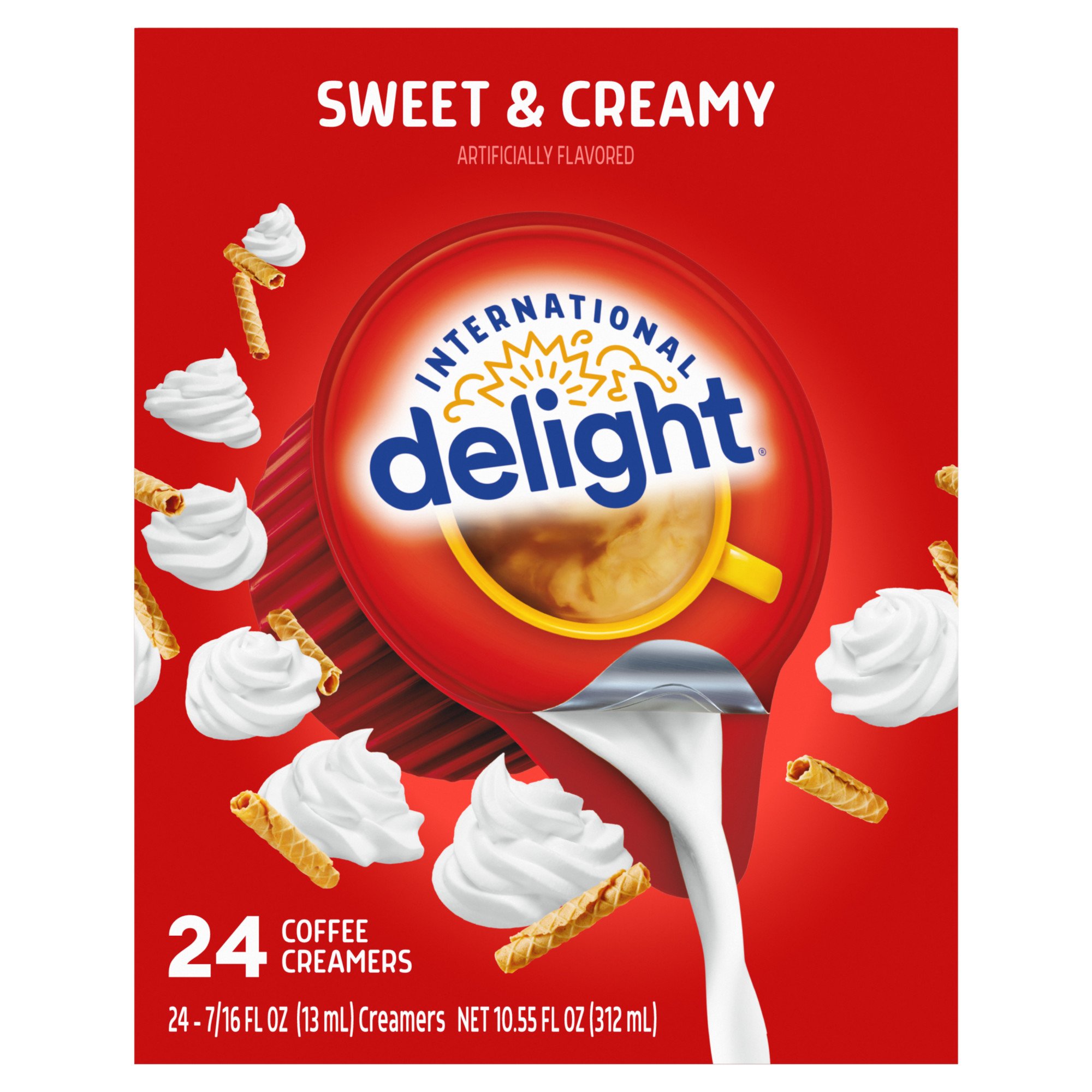 International Delight Cold Stone Sweet Cream Liquid Coffee Creamer Singles Shop Coffee Creamer At H E B