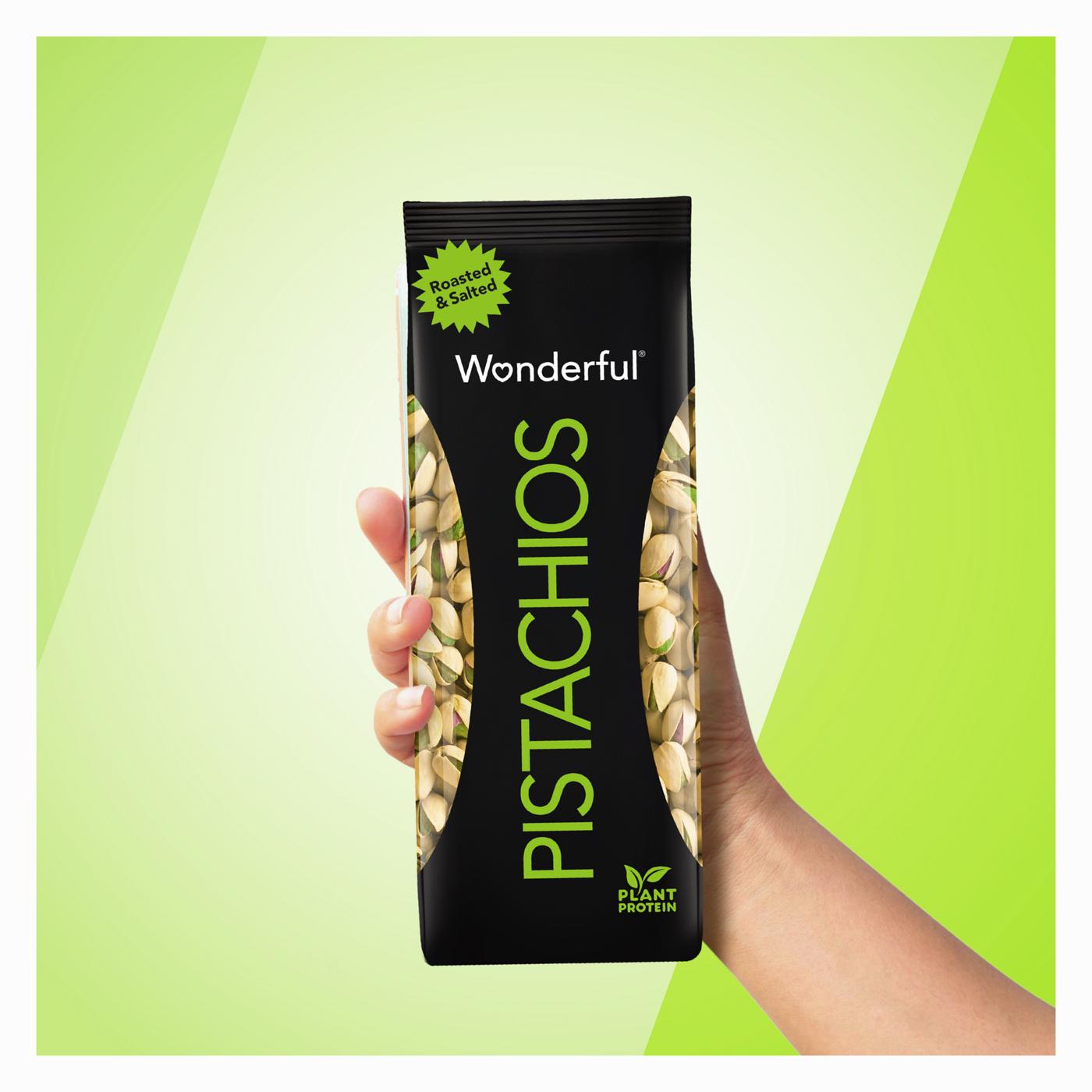 Wonderful Roasted & Salted Shelled Pistachios; image 2 of 4