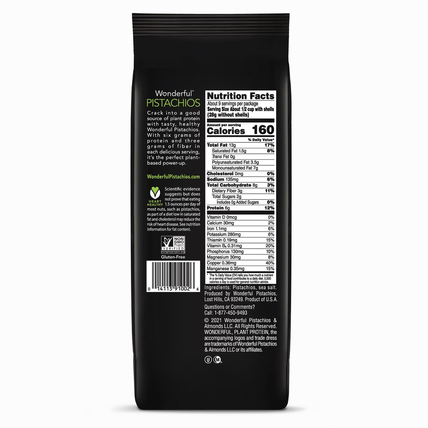 Wonderful Roasted & Salted Shelled Pistachios; image 3 of 4