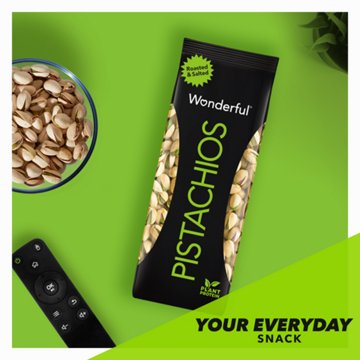 Wonderful Roasted & Salted Shelled Pistachios, 16 oz