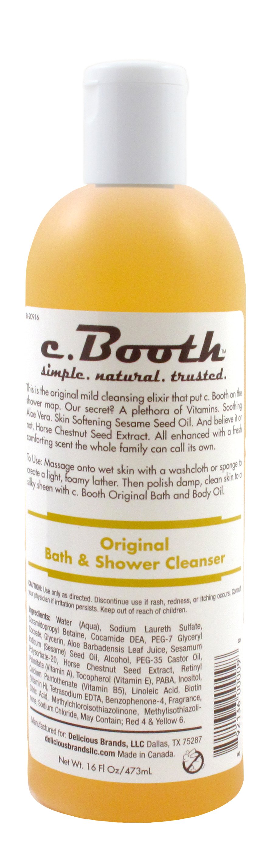 c. Booth Original Bath and Shower Cleanser - Shop Body wash at H-E-B