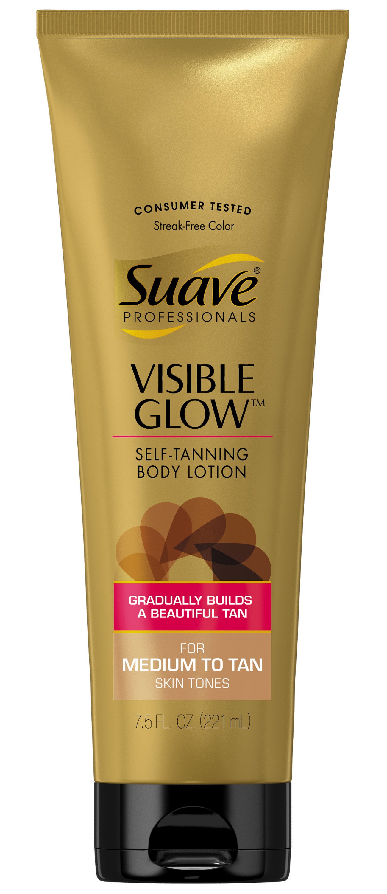 Suave Professionals Visible Glow SelfTanning Lotion For Medium To Tan