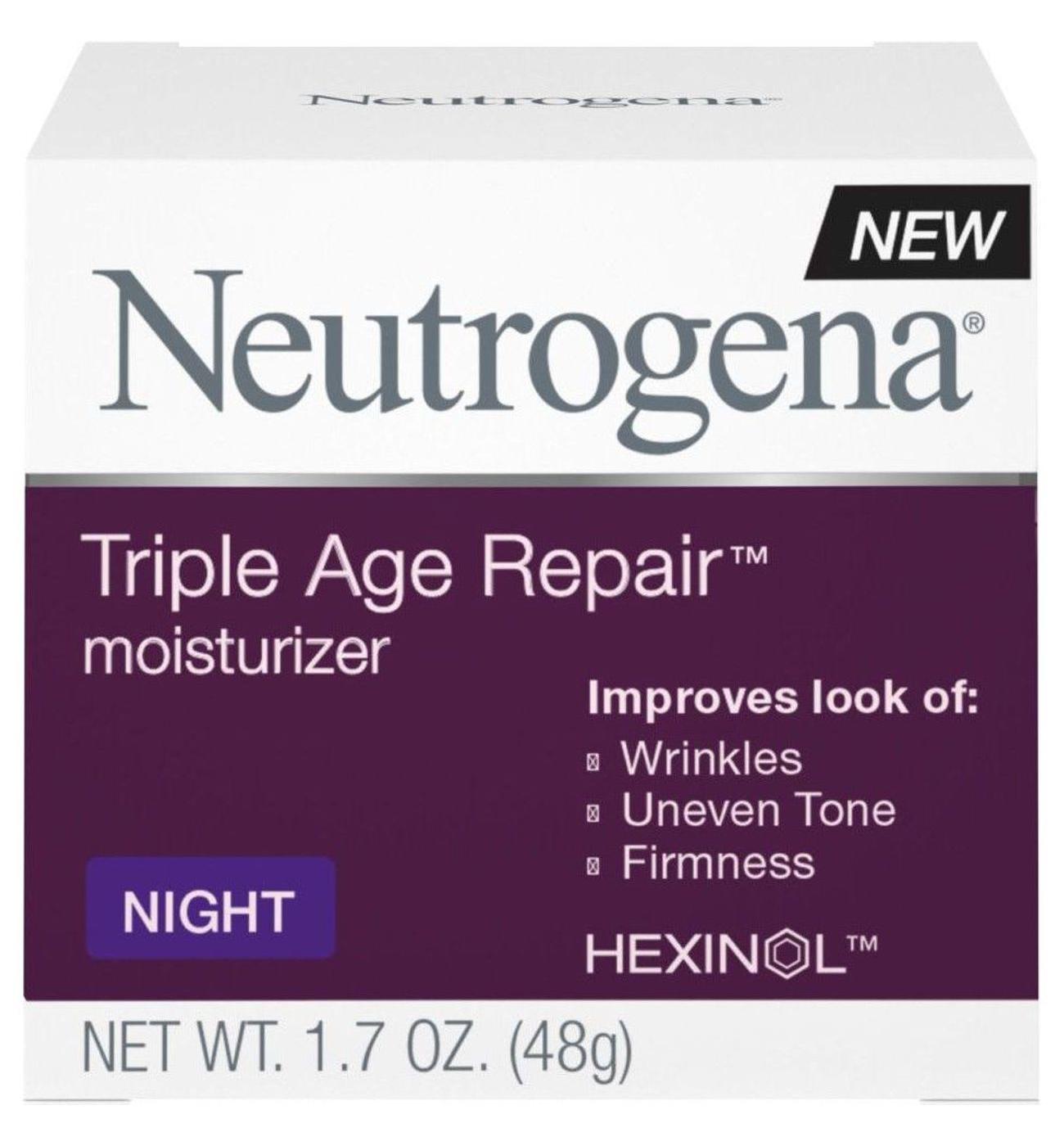 Neutrogena Triple Age Repair Anti-Aging Night Moisturizer; image 1 of 7