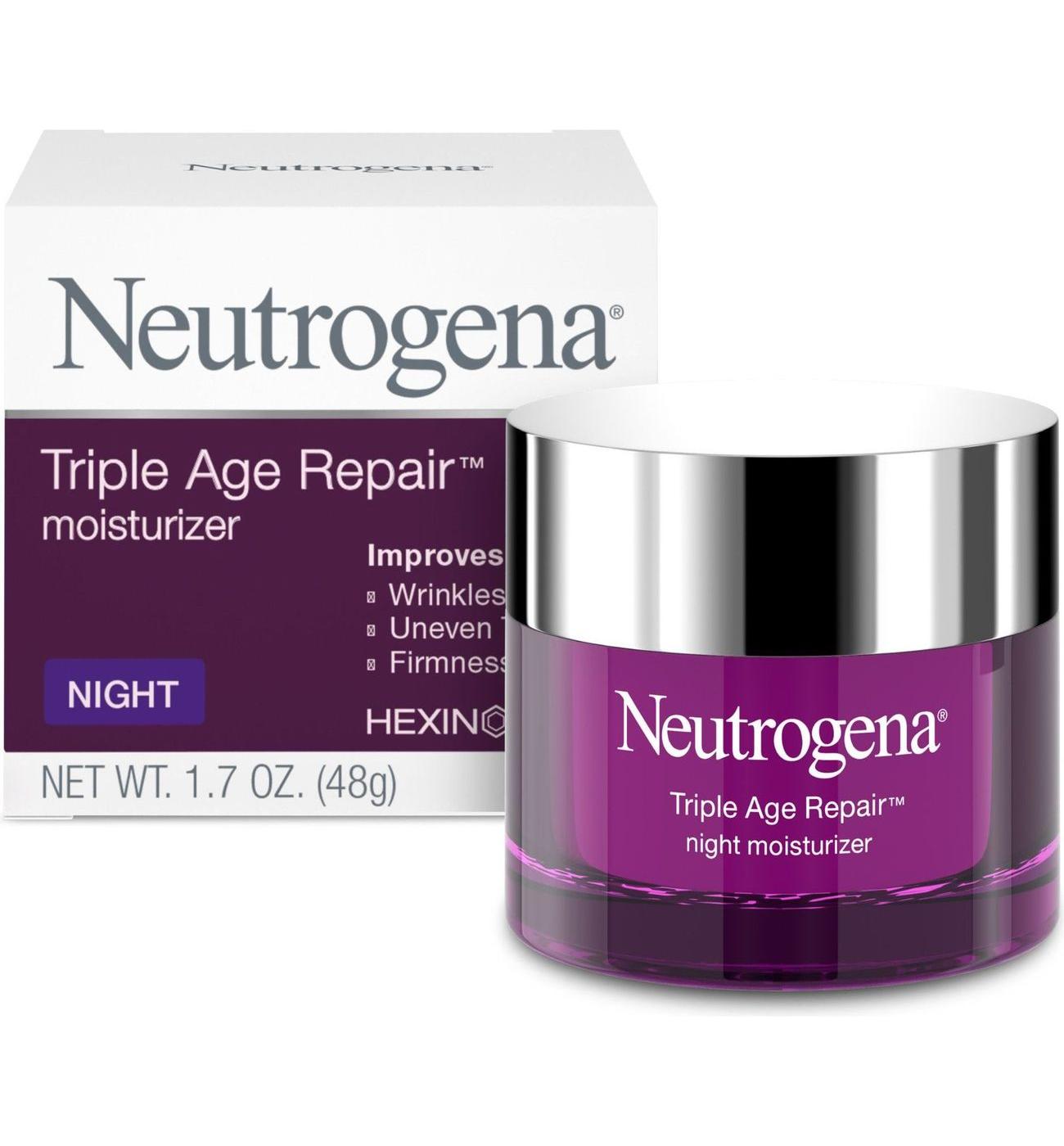 Neutrogena Triple Age Repair Anti-Aging Night Moisturizer; image 2 of 7