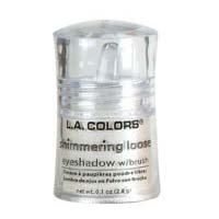 LA COLORS Shimmering Loose Eyeshadow - Snow White