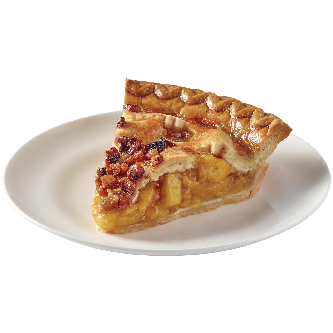 H-E-B Bakery Gourmet Peach Praline Pie; image 3 of 4