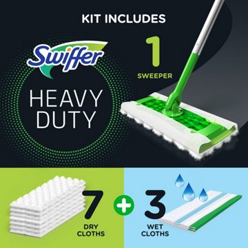 Swiffer Sweep & Mop 2-in-1 Dry + Wet Floor Mopping & Sweeping Kit