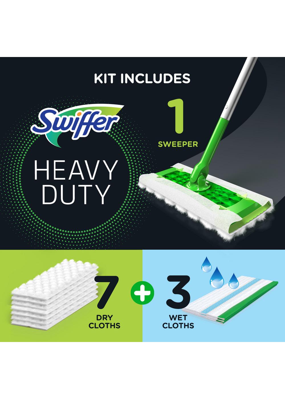 Sweeper Floor Mop Starter Kit