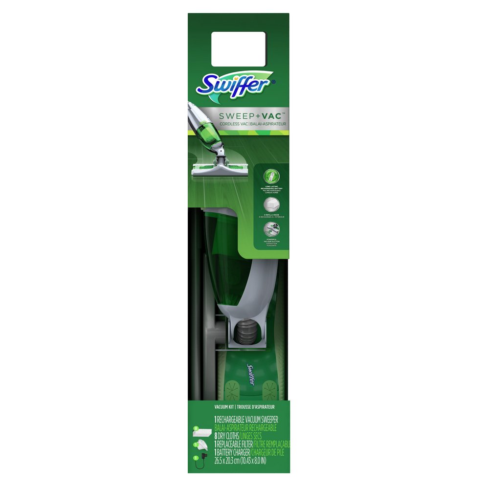 Swiffer Sweep & Vac Cordless Vacuum Kit Shop Brooms & dust mops at HEB