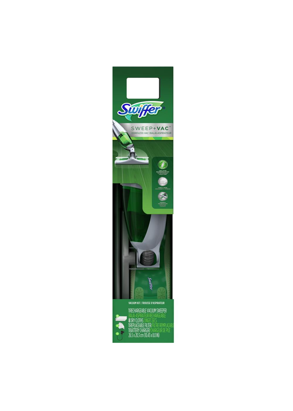 Swiffer Sweep & Vac Cordless Vacuum Kit Shop Brooms & dust mops at HEB