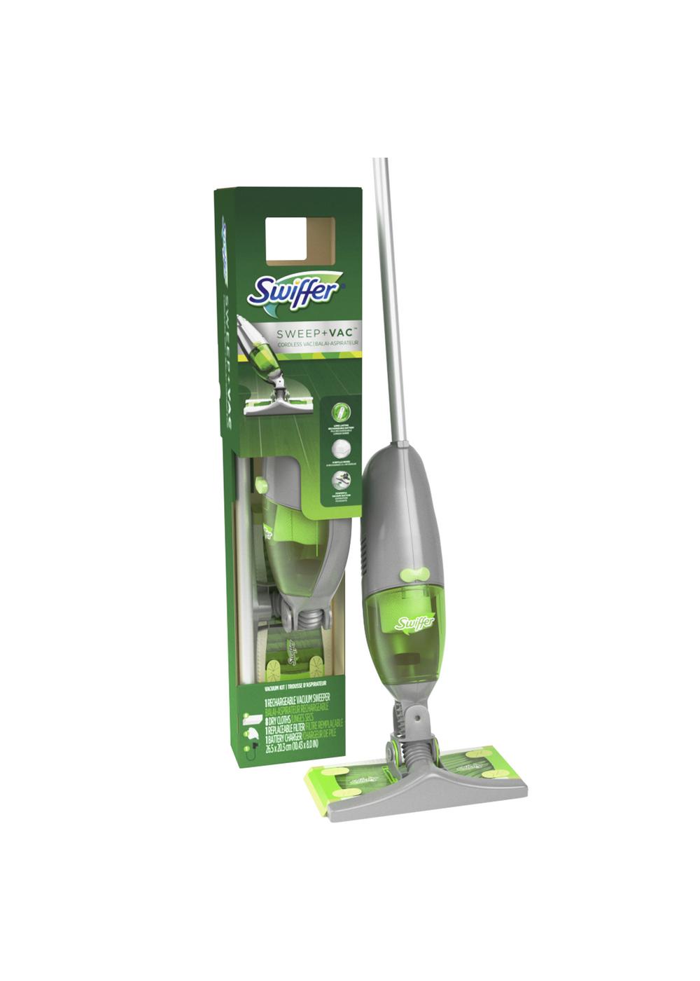 Swiffer Sweep & Vac Cordless Vacuum Kit Shop Brooms & dust mops at HEB