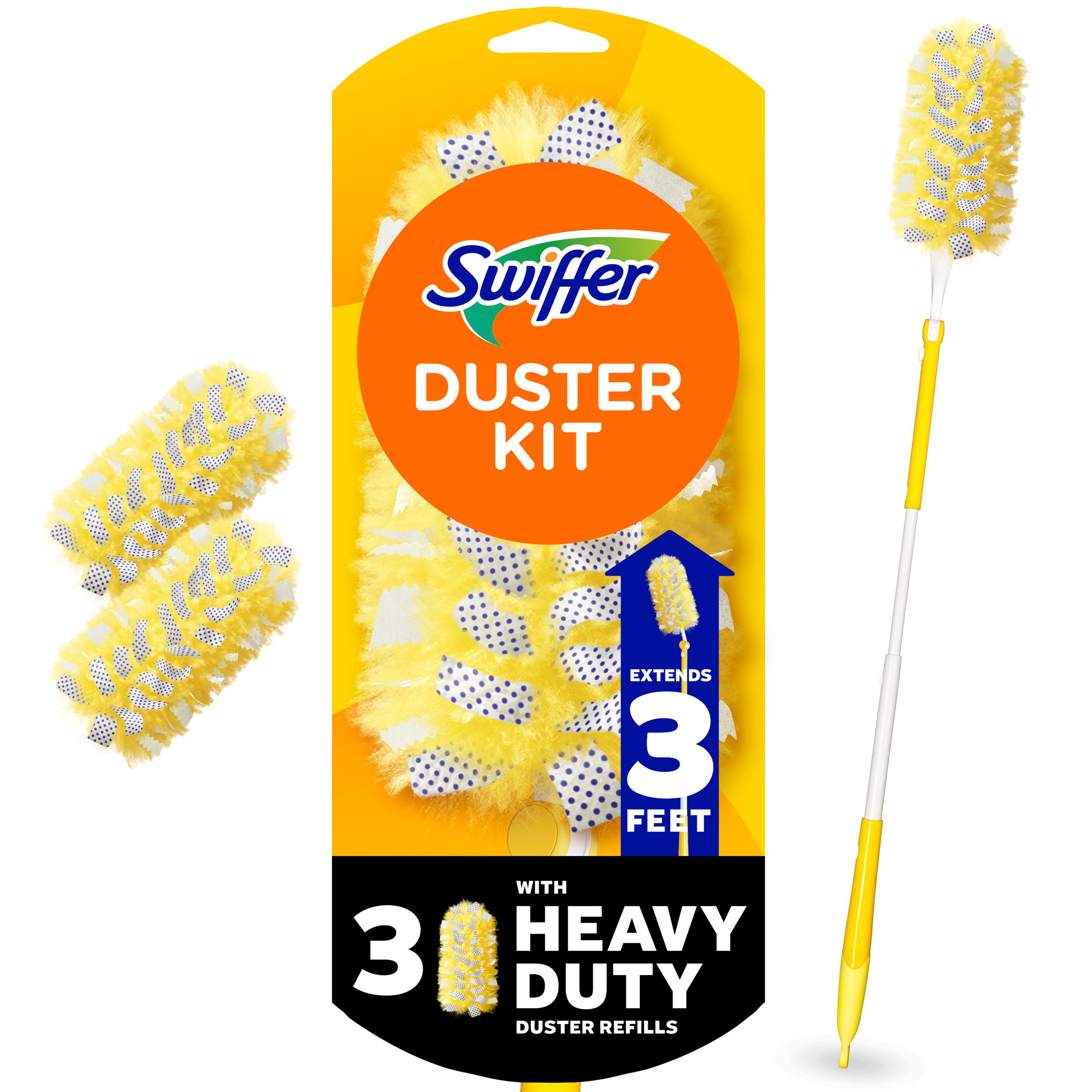 Swiffer Duster 360 Degree Dusters Heavy Duty Extendable Handle Starter