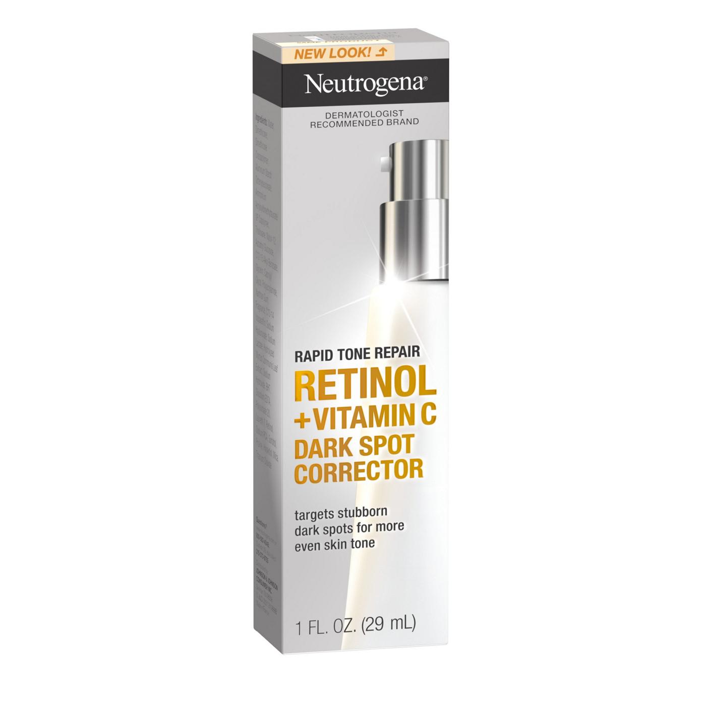 Neutrogena Rapid Tone Repair Retinol + Vitamin C Dark Spot Corrector; image 1 of 8