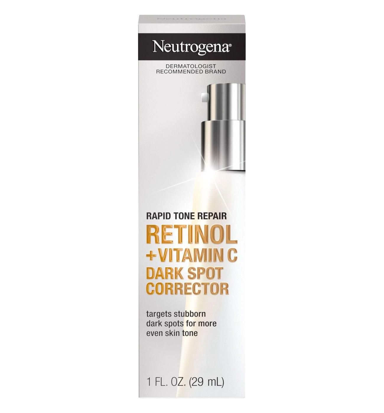 Neutrogena Tone Retinol + Vitamin C Dark Spot Corrector; image 1 of 8