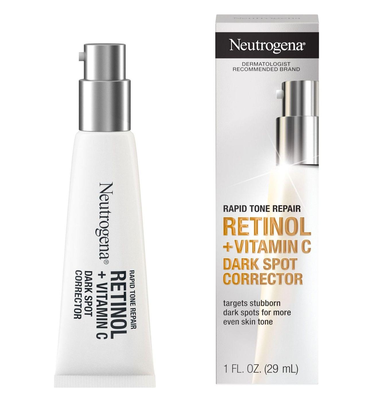 Neutrogena Tone Retinol + Vitamin C Dark Spot Corrector; image 8 of 8