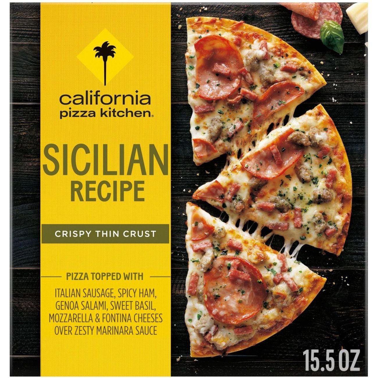 California Pizza Kitchen Sicilian Recipe Crispy Thin Crust Pizza Shop Pizza At Heb