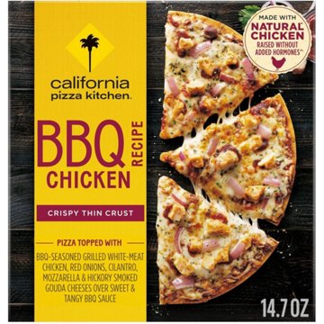 California Pizza Kitchen Crispy Thin Crust Frozen Pizza - BBQ Chicken, 14.7 oz