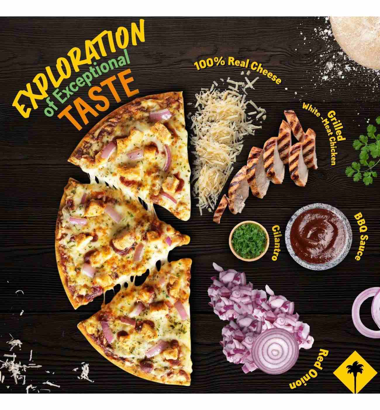 California Pizza Kitchen Crispy Thin Crust Frozen Pizza - BBQ Chicken; image 3 of 6