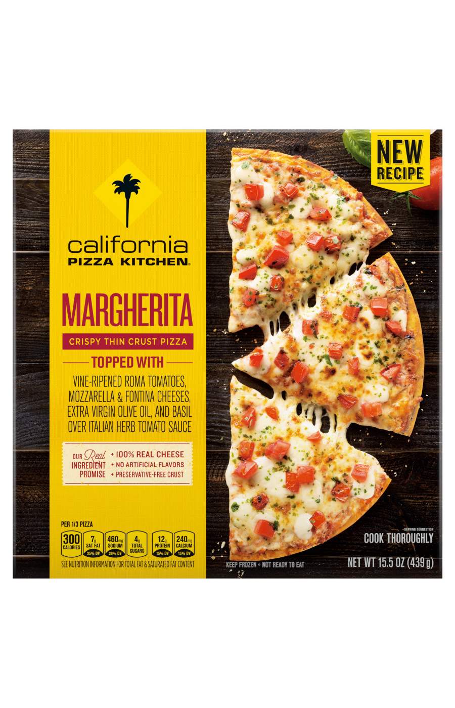 California Pizza Kitchen Crispy Thin Crust Frozen Pizza - Margherita; image 1 of 6