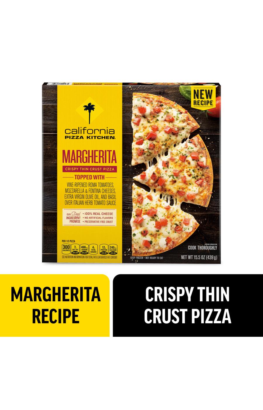 California Pizza Kitchen Crispy Thin Crust Frozen Pizza - Margherita; image 6 of 6