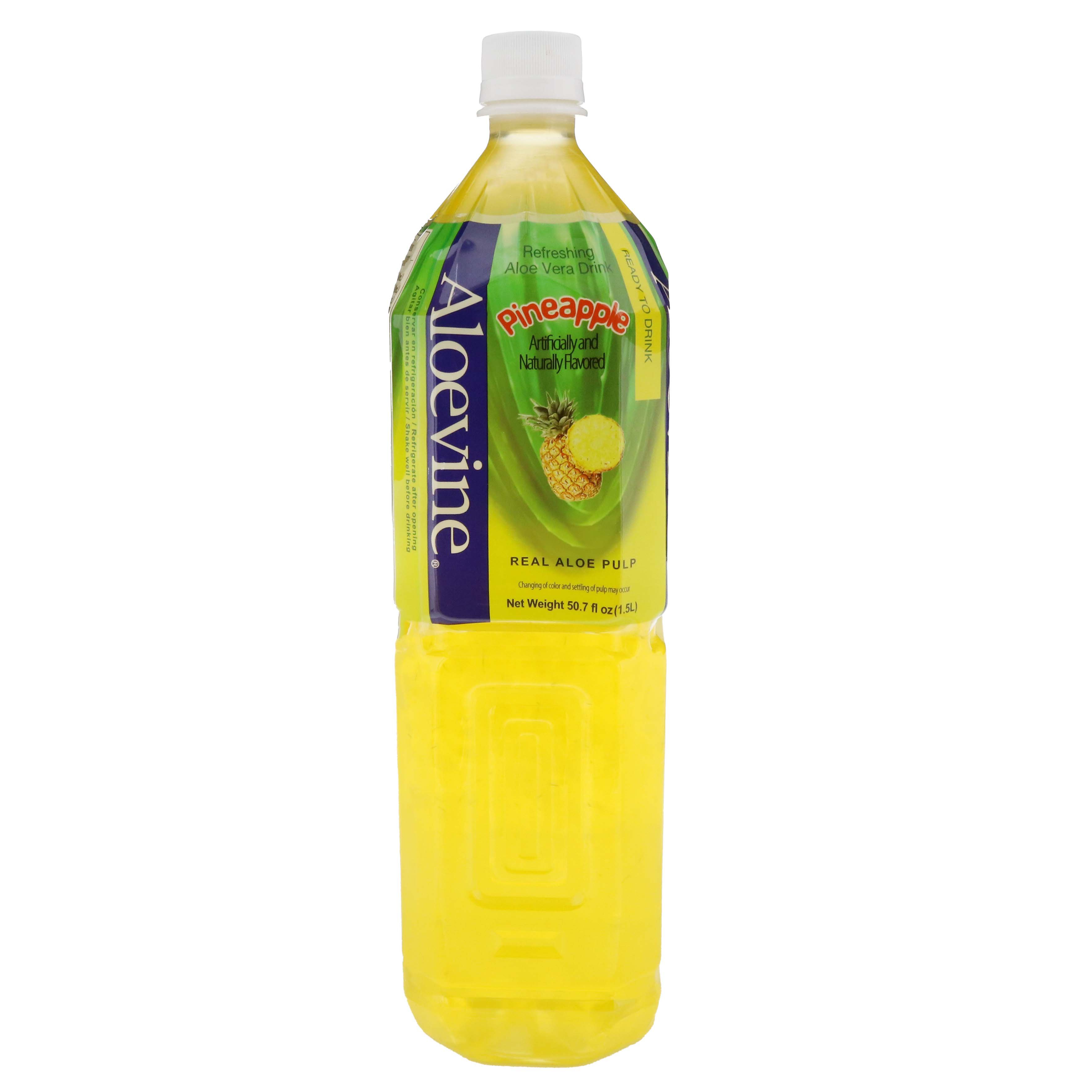 Aloevine Aloe Vera Pineapple Drink Shop Juice at HEB