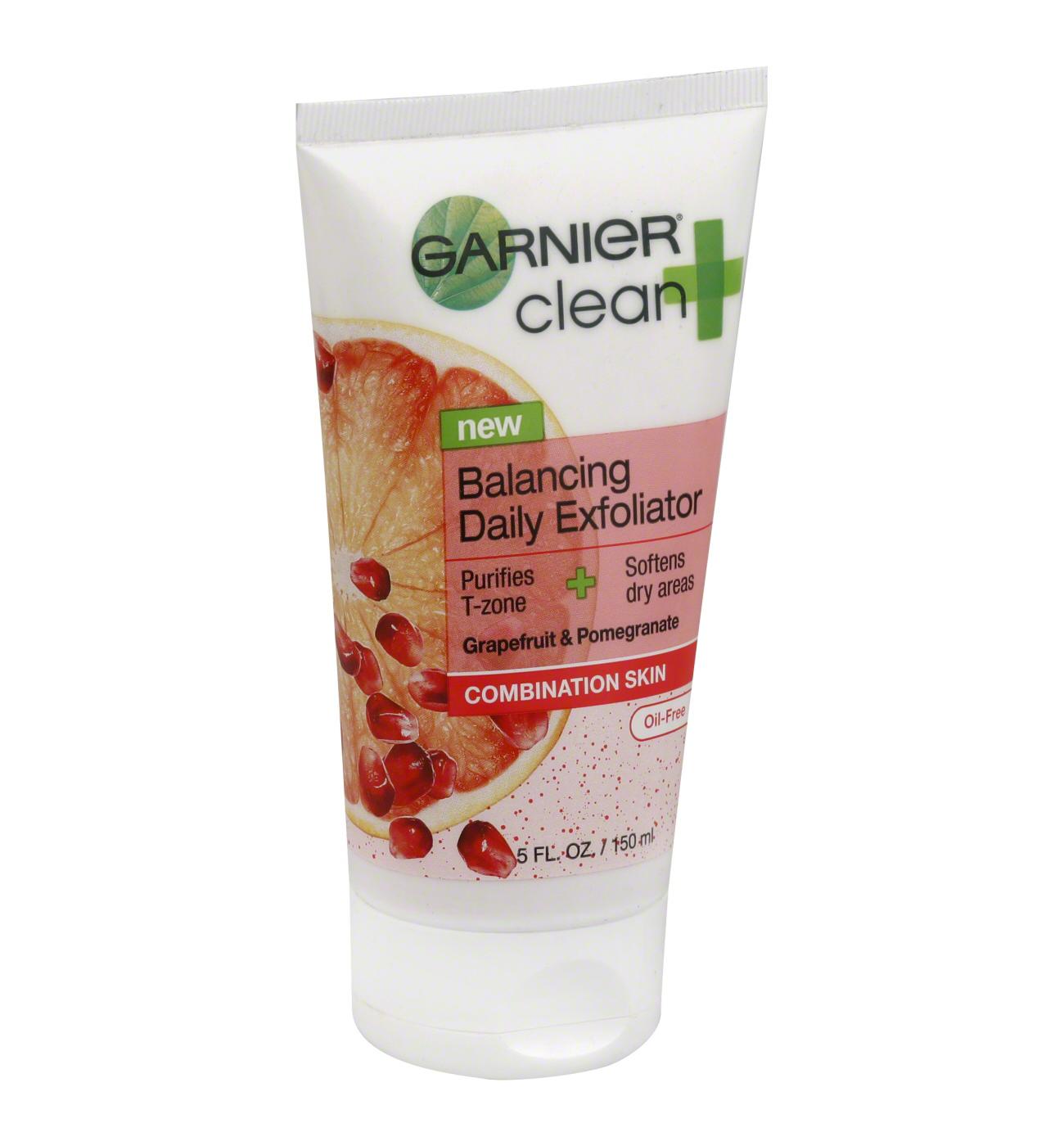 Garnier Clean + Balancing Daily Exfoliator, Combination Skin Shop Facial cleansers & scrubs at